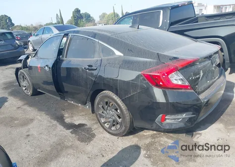 2018 Honda Civic Ex from USA, damaged, VIN 2HGFC2F78JH528143